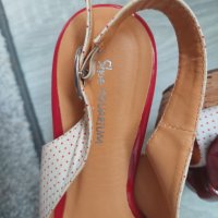 Дамски сандали на платформа, снимка 1 - Сандали - 37210478