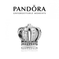 Талисман за гривни Пандора коронка- Pandora charm, снимка 1 - Гривни - 32682965