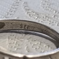 Сребърен пръстен Миандър 925 проба , снимка 5 - Пръстени - 44216966