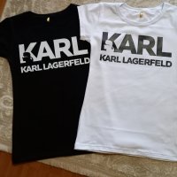 Carl Lagerfeld реплика, снимка 1 - Тениски - 42745918