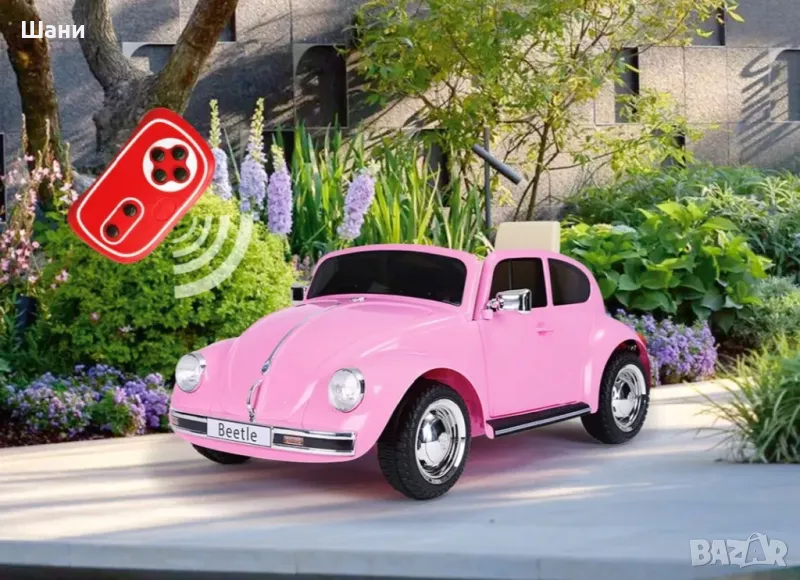 Акумулаторна кола Volkswagen Beetle, снимка 1