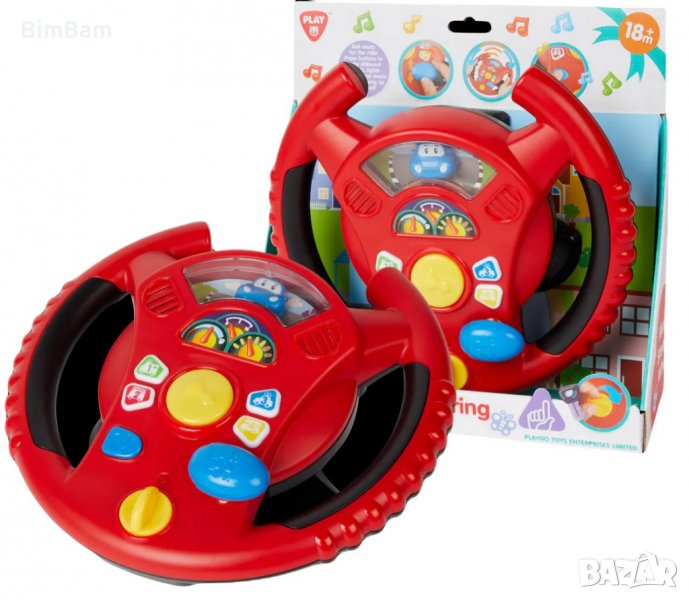 Интерактивен волан с ключове за кола / Early Steps, снимка 1