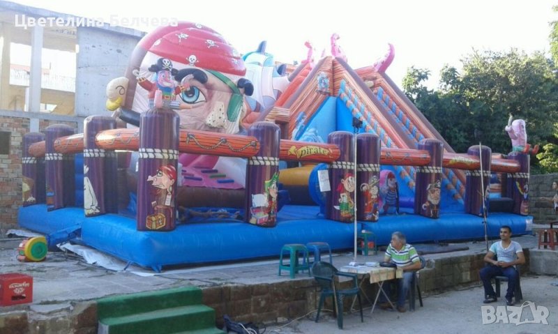 надуваема пързалка , атракцион, забава , снимка 1