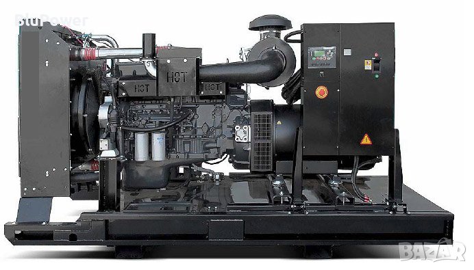 Дизелов агрегат (генератор). Mакс. мощност 550kVA , номинална 500kVA, 400V, 50Hz, Открит., снимка 1