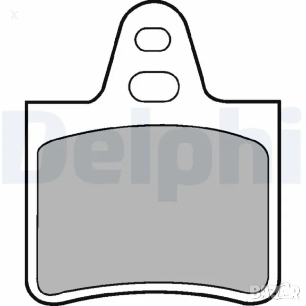 BENDIX 571264X ЗАДНИ НАКЛАДКИ CITROЕN SM / BX / CX / 1970-1994 OE 95650890 OE 75519956            , снимка 1