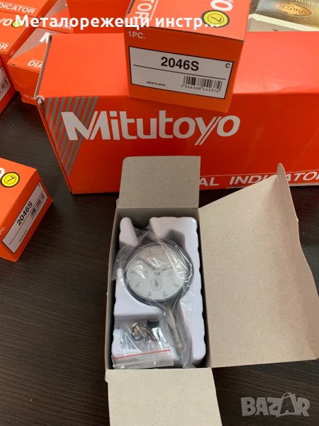 Индикаторен часовник MITUTOYO 0-10 мм. / 0.01 мм. , снимка 1