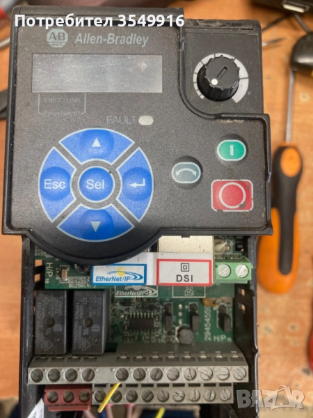 Честотен регулатор(инвертор) Allen-Bradley 2,2кw/400V Power Flex 70, снимка 1