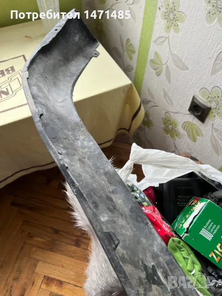 Добавка нож за предна броня Mercedes slk R 170, снимка 1