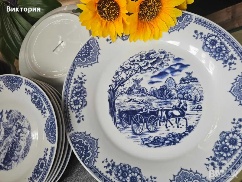 Сервиз за торта Mondrian- 6+1, снимка 1