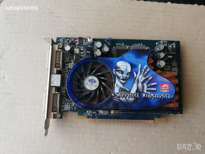 Видео карта ATi Radeon Sapphire X1650 Pro 256MB GDDR3 128bit PCI-E, снимка 1