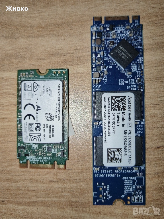 SSD дискове - 32 и 60GB, M.2 SATA и 2.5" SATA, снимка 1