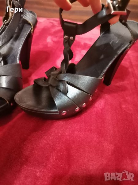 Сандали естествена кожа на Tendenz, снимка 1