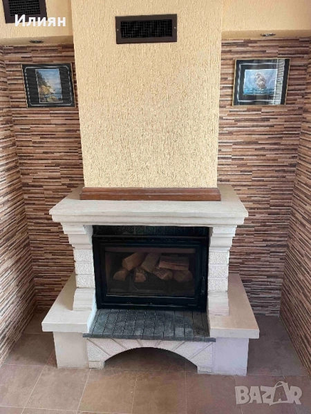 Камина за вграждане с орнаменти!, снимка 1