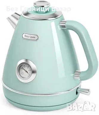 Нова Електрическа кана 1.7L 2200W неръждаема стомана термометър за вода, снимка 1