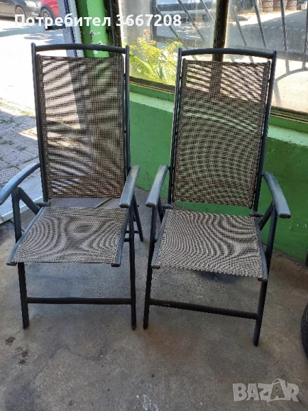 Згъваеми алуминиеви столове, снимка 1