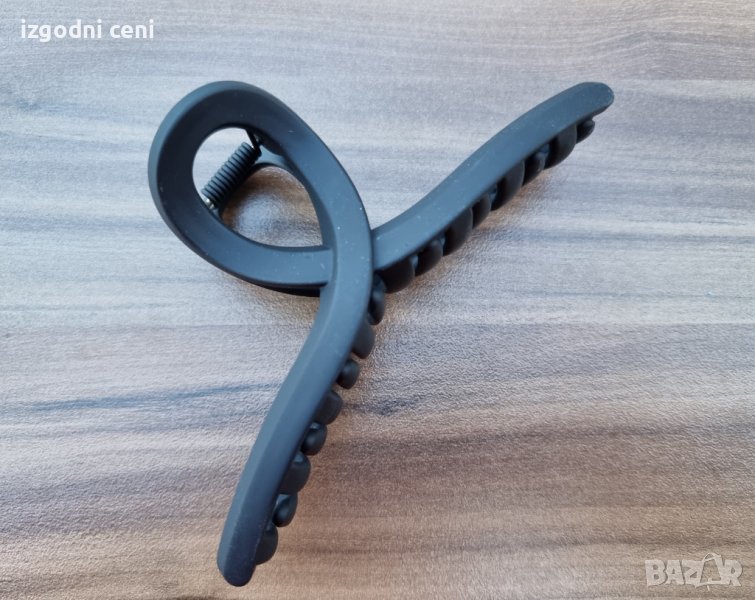 Дълга шнола щипка за коса , снимка 1