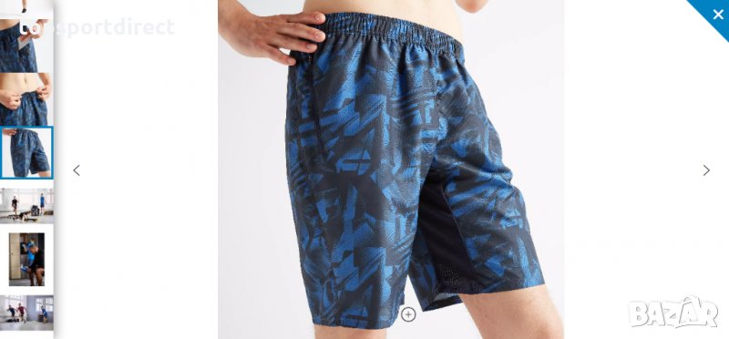 МЪЖКИ ШОРТИ ЗА КАРДИО ФИТНЕС 120, DOMYOS внос Франция., снимка 1