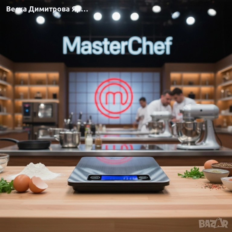 Кухненска електронна везна Luigi Ferrero Prima FR-110I – инокс платформа, 10kg, точност до 1g, снимка 1