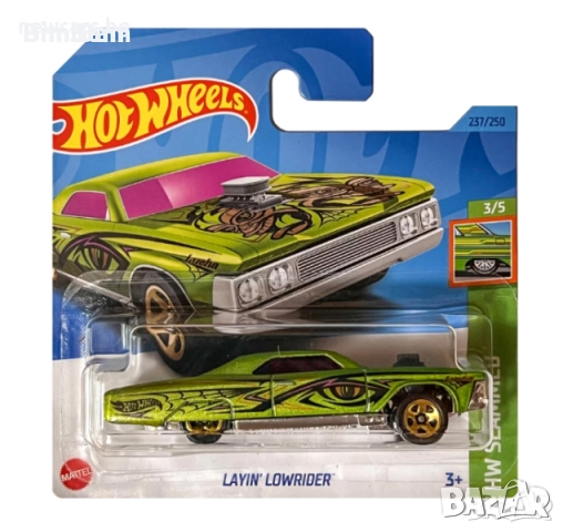 Колекционерска количка Hot Wheels LAYIN LOWRIDER  , снимка 1