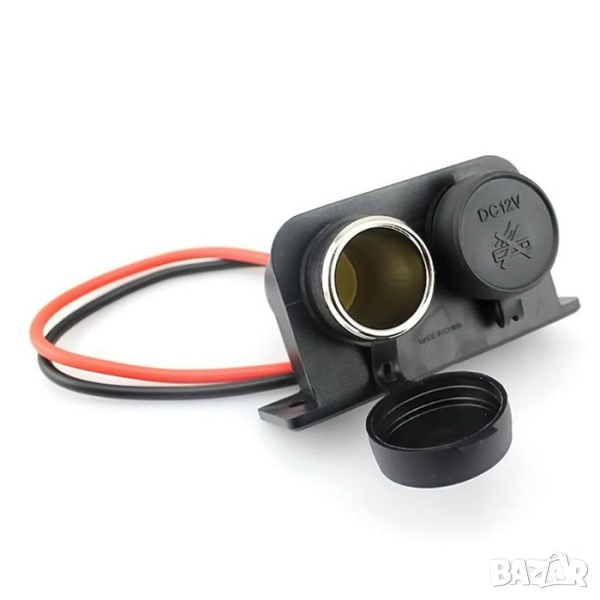 Разклонител за запалка за вграждане, снимка 1