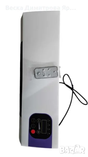 Модерна печка за стенен монтаж,за студено и топло,с двойно предназначение,LED дисплей, снимка 1