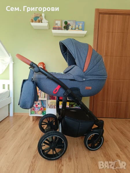 Бебешка количка Tutek GRANDER Play 3в1 G3 + ПОДАРЪК, снимка 1