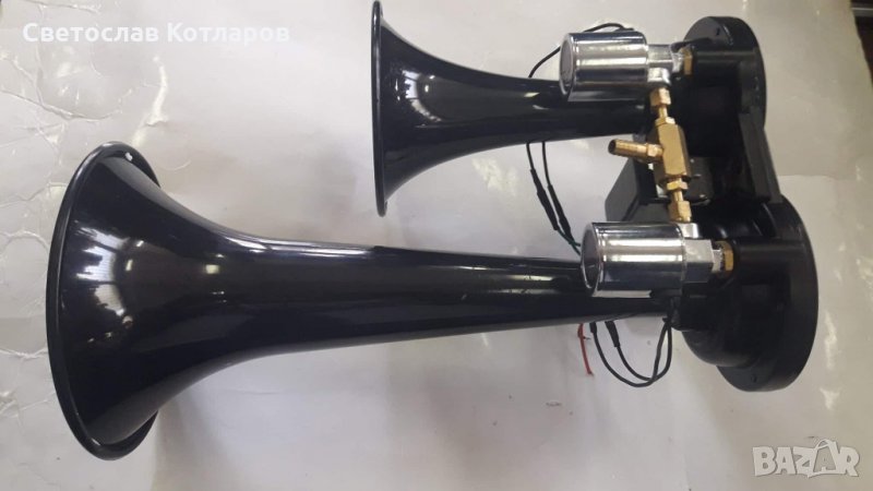 клаксон с мелодия 12/24 волта на въздух , снимка 1
