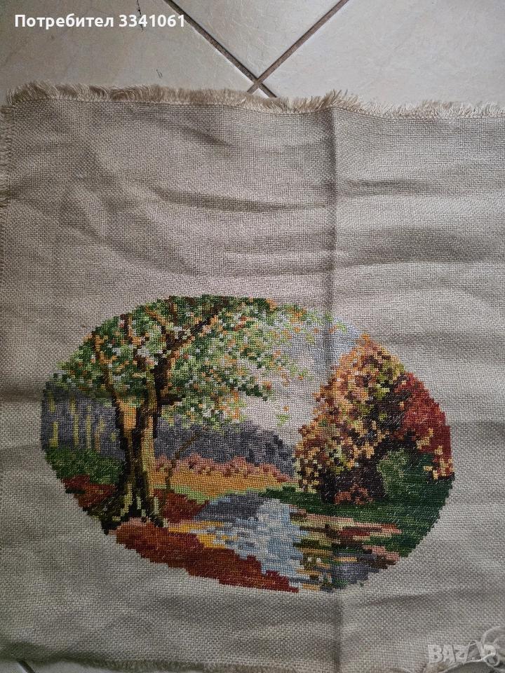 Гоблен,,Златна есен,,, снимка 1