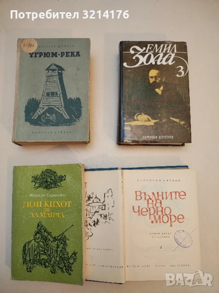 Избрани творби в шест тома. Том 3. Вертеп. Нана - Емил Зола, снимка 1
