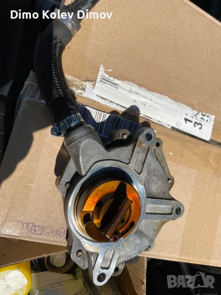 Ваккум помпа с Вакуумна тръба. Оригинал! БМВ е46, BMW e46, снимка 1