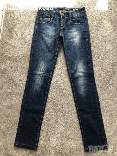 Дамски дънки ZARA, снимка 1