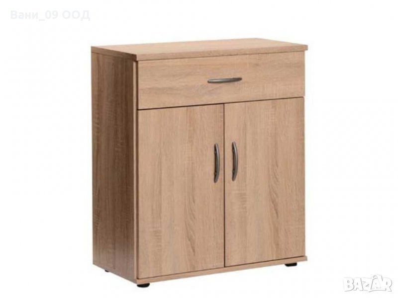 Практичен скрин с 1 чекмедже и 2 шкафа, снимка 1