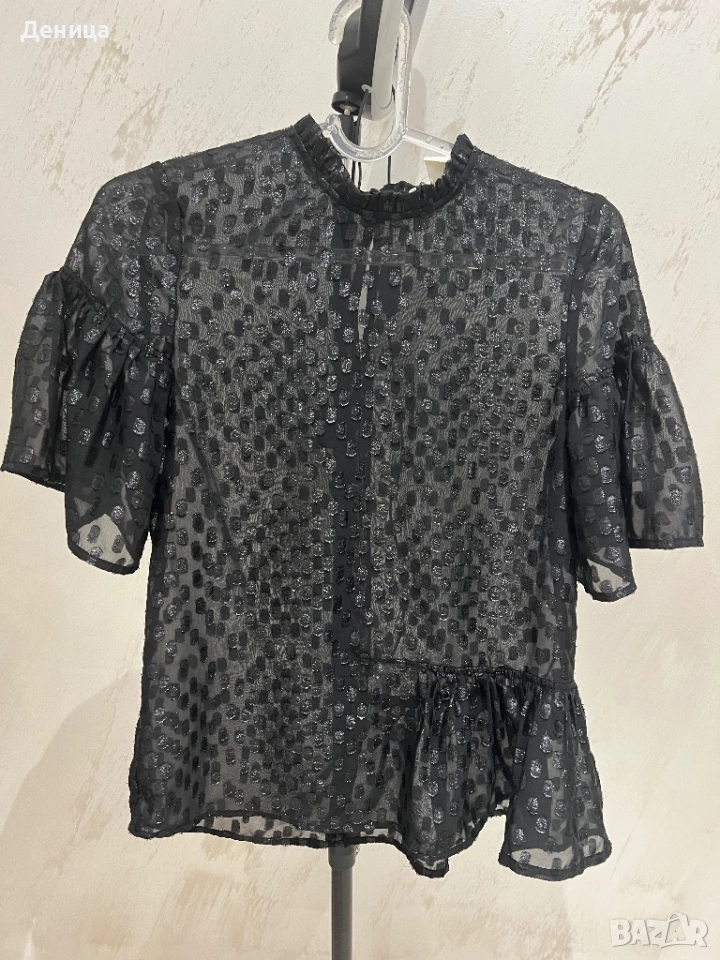 Официална лъскава блуза, снимка 1