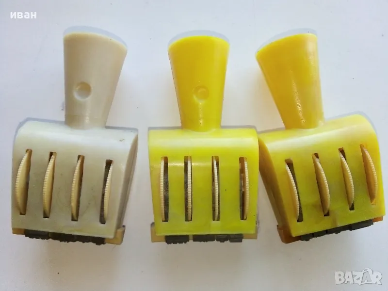 Стари неупотребявани печати за дати, снимка 1