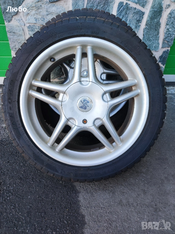 Продавам джанти 17 цола 5x110 с почти нови зимни гуми 225/45/17, снимка 1