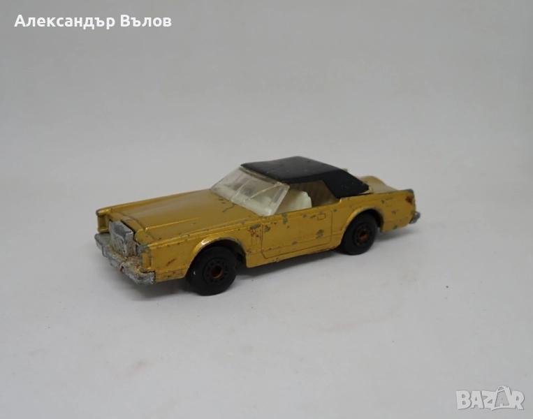 Lincoln Continental Mark V Matchbox Мачбокс България метална количка, снимка 1