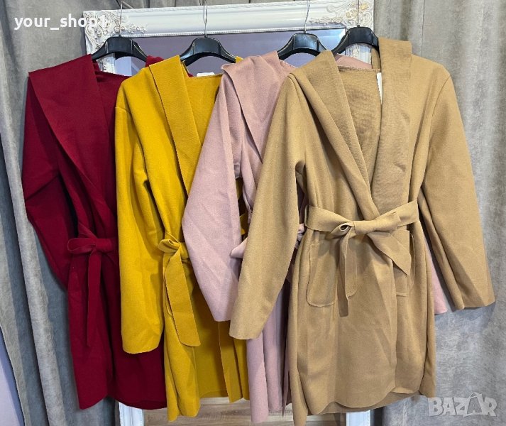 Есенни тънки палта 7 цвята , снимка 1