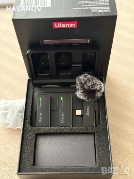 Безжичен микрофон ulanzi, снимка 1