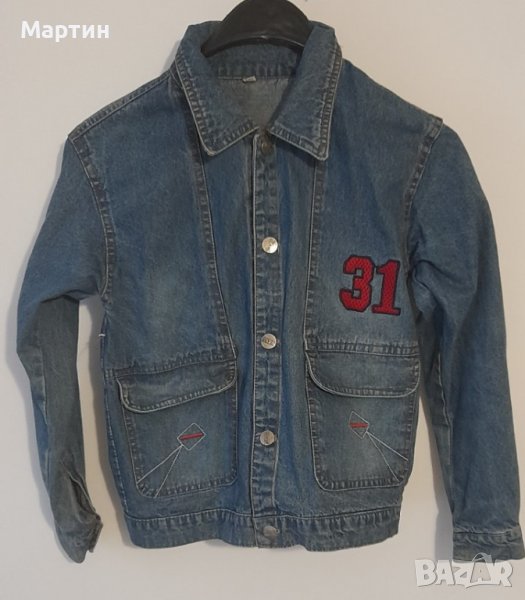 Детско дънково яке размер 16, снимка 1