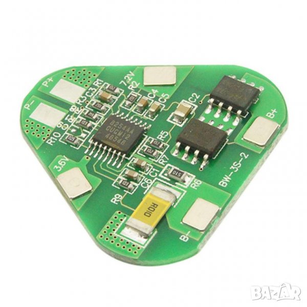 BMS контролер 3S за винтоверт с 3 клетки литиево йонни батерии, снимка 1