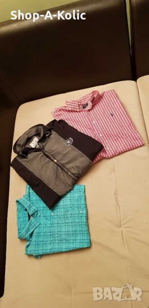 Оригинални Маркови Ризи с Къс Ръкав MAMMUT & J. RONLY & RALPH LAUREN, снимка 1