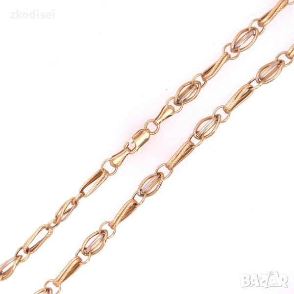 Златен синджир 11,03гр. 55,0см. 14кр. проба:585 модел:34850-3, снимка 1