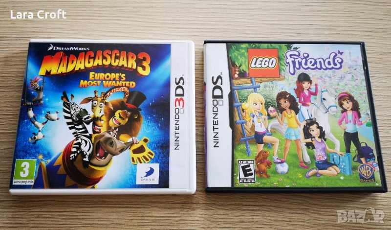 3DS 2DS DS Madagascar Lego Friends Nintendo  Нинтендо, снимка 1