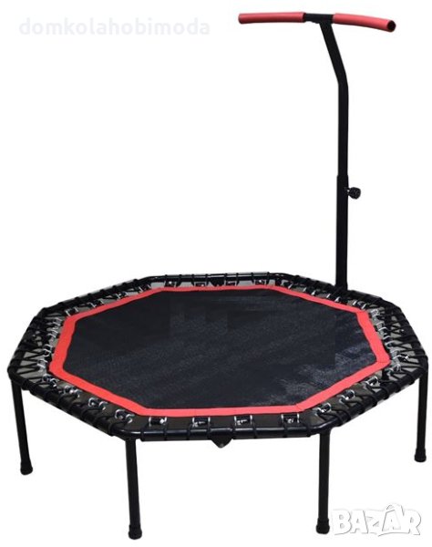 Батут за скачане с дръжка,128 см, До 100 килограма, снимка 1
