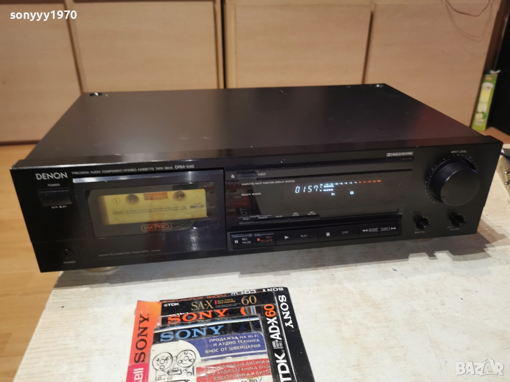 DENON DRM-540 DECK-ВНОС SWISS 0301261942, снимка 1