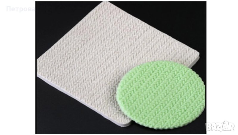 Силиконов молд – плетиво за зимата, снимка 1