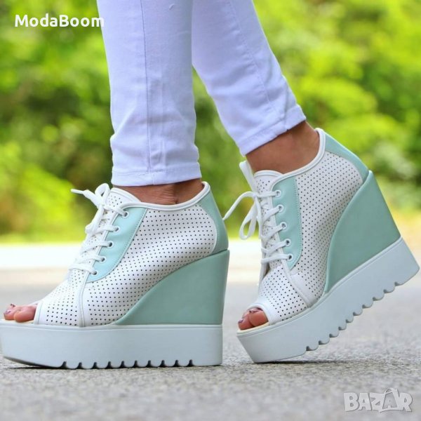 Летни и стилни боти на платформа , снимка 1