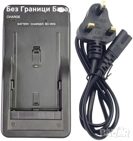Ново BC-V615 зарядно за Sony NP-F550 NP-F750 NP-F970 батерии фотоапарат, снимка 1