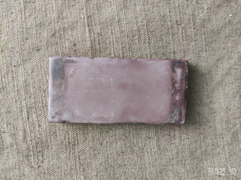 Продавам стар камък за точене /брус   11 мм- дебелина   50 мм - ширина   100 мм -дължина, снимка 1