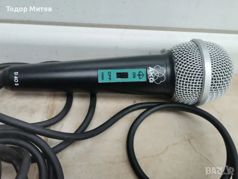 Микрофон AKG D-40S, снимка 1